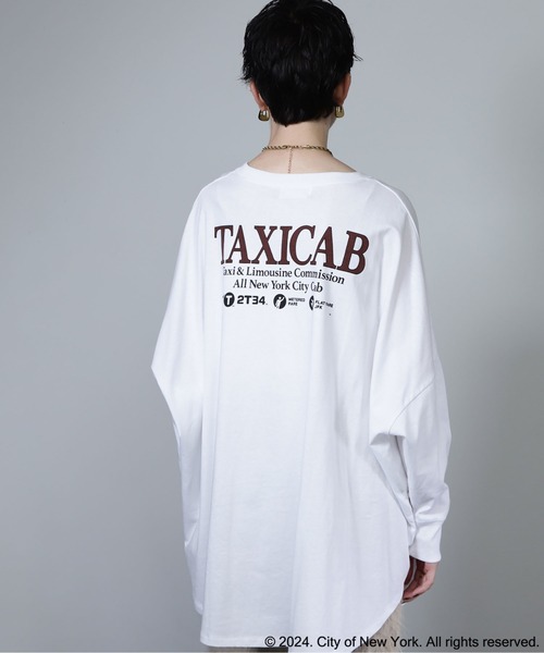 【今季・新品未使用】定価9千円・ROSE BUDローズバッド・クレオルム・ロンＴ CREOLME)グラフィックロングTシャツ（Tシャツ/カットソー