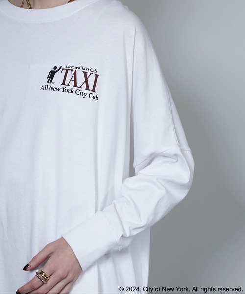 【今季・新品未使用】定価9千円・ROSE BUDローズバッド・クレオルム・ロンＴ CREOLME)グラフィックロングTシャツ（Tシャツ/カットソー