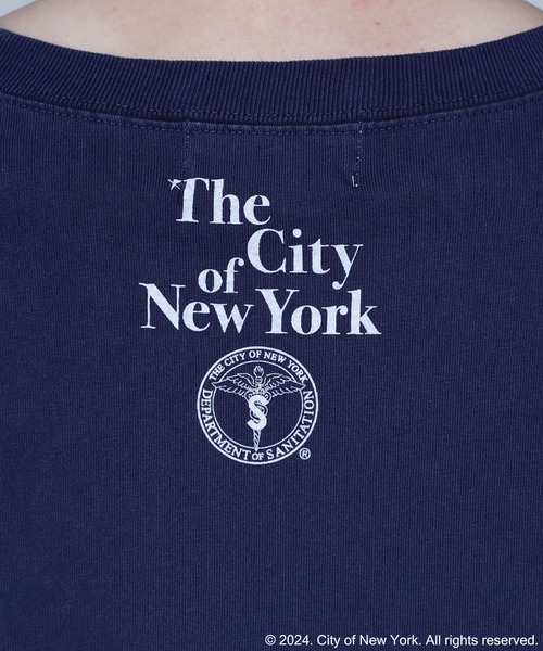セール】(CREOLME)NYCビッグロングTシャツ（Tシャツ/カットソー