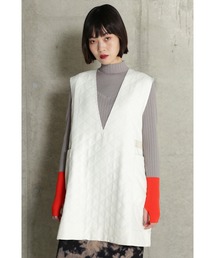 CHIGNON（シニヨン）の「(CHIGNON)Aラインキルトチュニック（チュニック）」