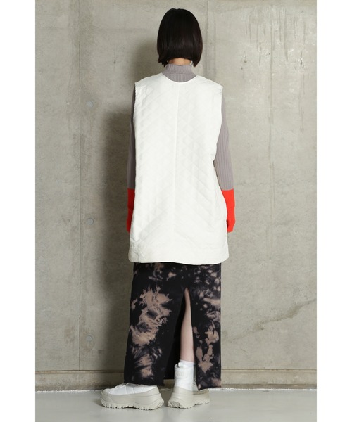 CHIGNON(シニヨン)の「(CHIGNON)Aラインキルトチュニック(チュニック・レディース・ブラック/ホワイト・ONE SIZE)」の5枚目の写真