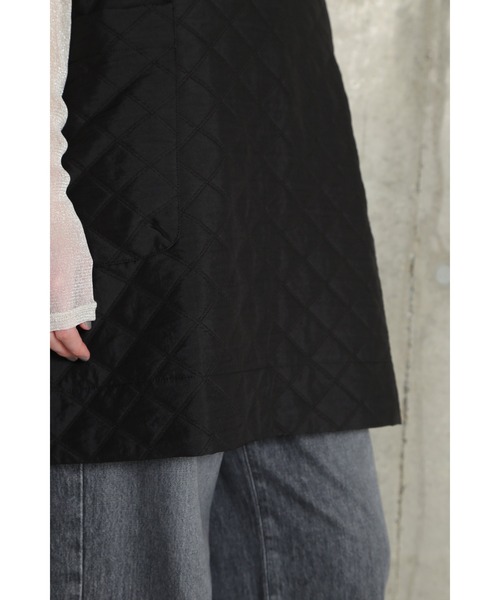 CHIGNON(シニヨン)の「(CHIGNON)Aラインキルトチュニック(チュニック・レディース・ブラック/ホワイト・ONE SIZE)」の22枚目の写真