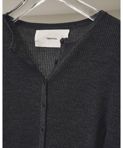 Silkwool Knit Cardigan（ニット/セーター）｜TODAYFUL（トゥデイフル