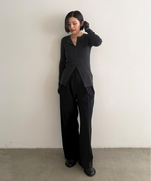 トップス Silkwool Knit Cardigan Silkwool Knit Cardigan（ニット/セーター）｜TODAYFUL