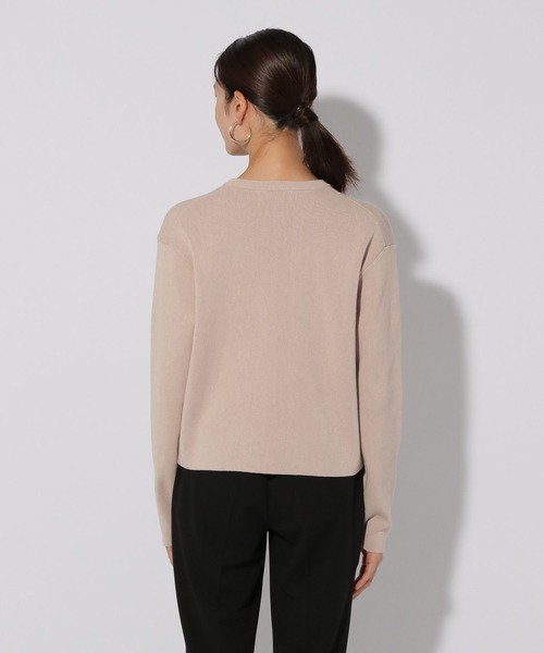 Elura（エルーラ）の「こなれクルーネックカーディガン/289177（カーディガン/ボレロ・レディース・ライトイエロー/ネイビー/ライトベージュ・FREE）」の19枚目の写真