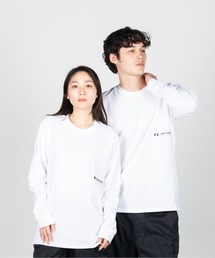 UAヘビーウエイト グラフィック ロングスリーブ Tシャツ(トレーニング/メンズ)