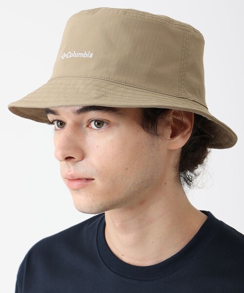 Columbia（コロンビア）の「UVカット Columbia／シッカモアライト バケット ハット リバーシブル／コロンビア（ハット・レディース・グレー/ブラック/ネイビー/ベージュ/グリーン・L/XL/S/M）」の3枚目の写真