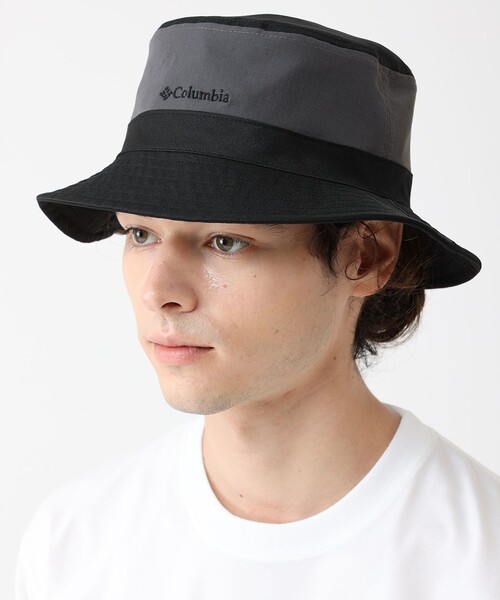 Columbia（コロンビア）の「UVカット Columbia／シッカモアライト バケット ハット リバーシブル／コロンビア（ハット・レディース・グレー/ブラック/ネイビー/ベージュ/グリーン・L/XL/S/M）」の7枚目の写真