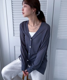 Doux archives | ミドル丈シアーカーディガン(カーディガン/ボレロ)