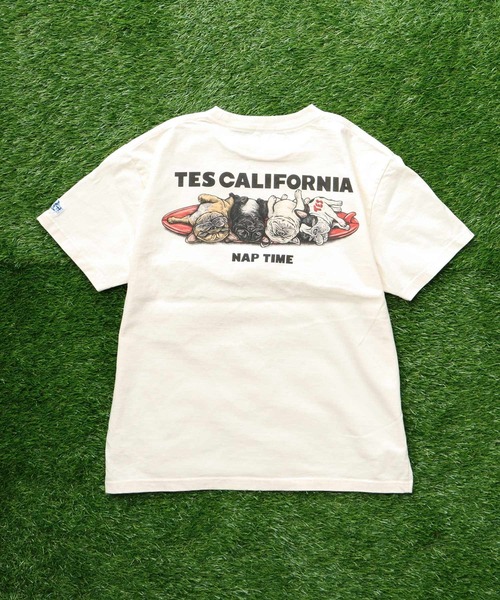 The Endless Summer（エンドレスサマー）の「TES 4BUHI NAP TIME T-SHIRT / Tシャツ（Tシャツ/カットソー・メンズ・グリーン系その他3/アイボリー/グレー/ホワイト・LARGE/X-LARGE/XX-LARGE/SMALL/MEDIUM）」の14枚目の写真