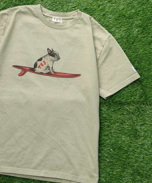 The Endless Summer（エンドレスサマー）の「TES 4BUHI NAP TIME T-SHIRT / Tシャツ（Tシャツ/カットソー・メンズ・グリーン系その他3/アイボリー/グレー/ホワイト・LARGE/X-LARGE/XX-LARGE/SMALL/MEDIUM）」の16枚目の写真