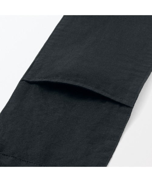 無印良品（ムジルシリョウヒン）の「ＵＶカット　ヘンプコットン　ポケット付きスカーフ（バンダナ/スカーフ・レディース・ライトイエロー/グレー系/ネイビー系/ブラック/ライトグレー/サンドベージュ/ブルー系・FREE）」の11枚目の写真