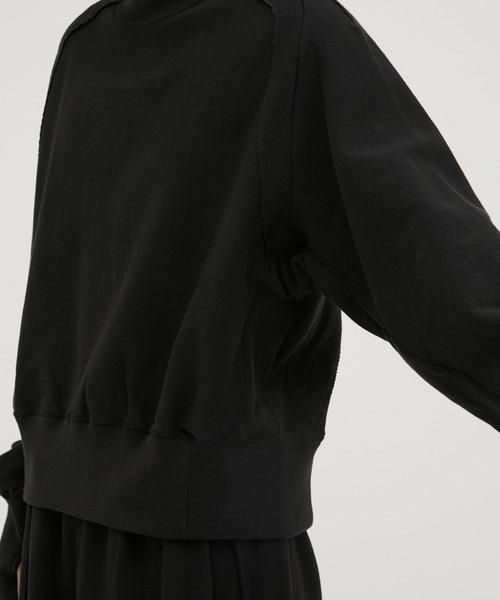 Jian ye ジェンイェ　Orbit Top クロップドスウェット トレーナー Jian ye ジェンイェOrbit Top 新品未使用