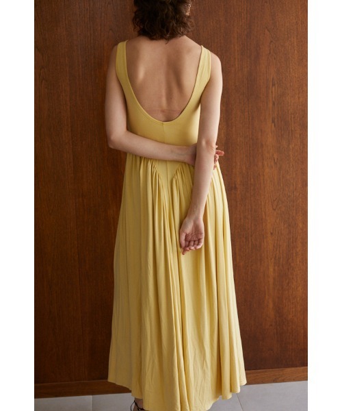 通販 Vera Open Back Dress タンクカットロングドレス（ワンピース ワンピース