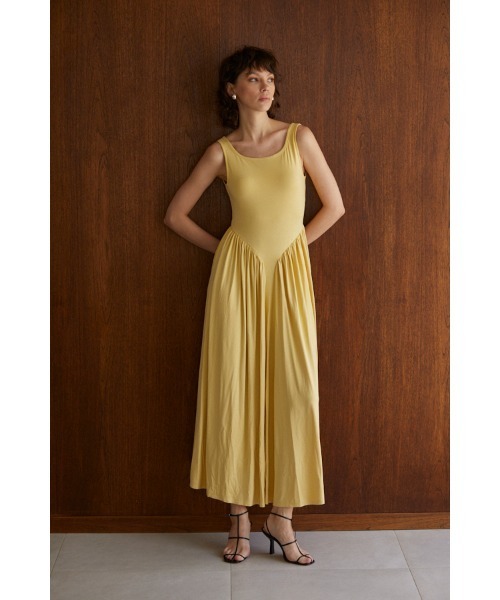 【期間限定】 Vera Open タンクカットロングドレス（ワンピース Dress Back ワンピース