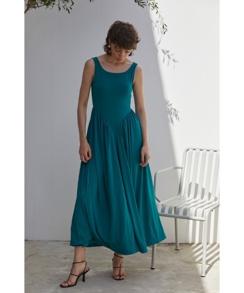 エステラケー タンクカットロングドレス Vera Open Back Dress タンクカットロングドレス(ワンピース