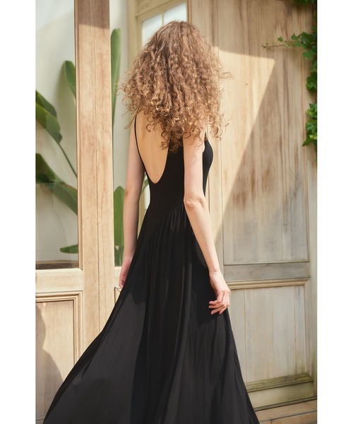 エステラケー　ワンピース Vera Open Back Dress タンクカットロングドレス（ワンピース