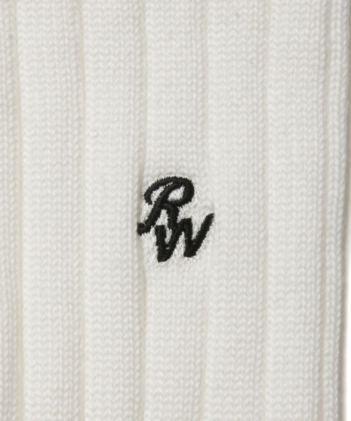 ROTTWEILER（ロットワイラー）の「【ROTTWEILER / ロットワイラー】R9 PURPLE SOX[RW24A0744]（ソックス/靴下・メンズ・ホワイト・ONE）」の4枚目の写真