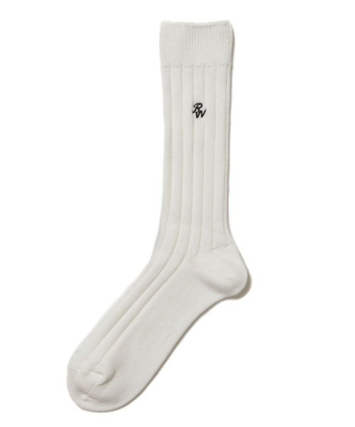 ROTTWEILER（ロットワイラー）の「【ROTTWEILER / ロットワイラー】R9 PURPLE SOX[RW24A0744]（ソックス/靴下・メンズ・ホワイト・ONE）」の3枚目の写真