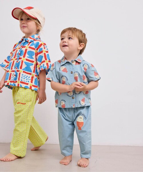 BOBO CHOSES(ボボショーズ)の「Morning Egg denim pants(その他ベビーウェア・キッズ・サックスブルー・80/90)」の10枚目の写真
