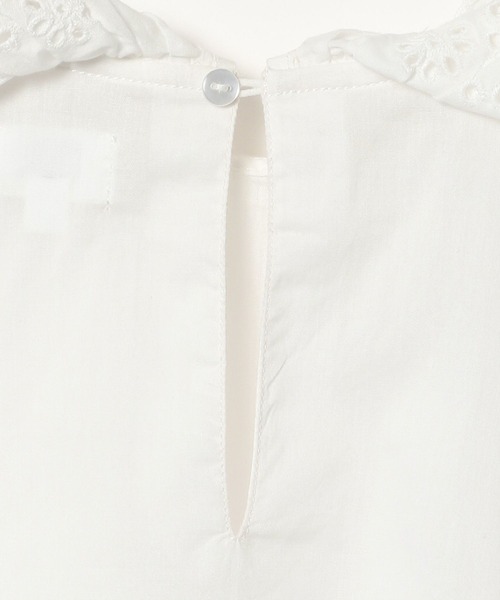 FOUND GOOD（ファウンドグッド）の「G/スカラップブラウス（シャツ/ブラウス・キッズ・ホワイト系5/ブラック・140cm/130cm/150cm/120cm）」の18枚目の写真