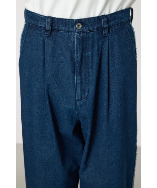 RODEO CROWNS WIDE BOWL（ロデオクラウンズワイドボウル）の「フリンジストレートデニムパンツ（デニムパンツ・メンズ・ブルー/ブラック・MEDIUM/LARGE）」の17枚目の写真