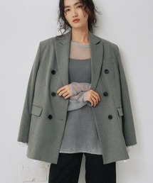 YOOU（ユー）の「Cut out jaket（カットアウトジャケット）（テーラードジャケット）」