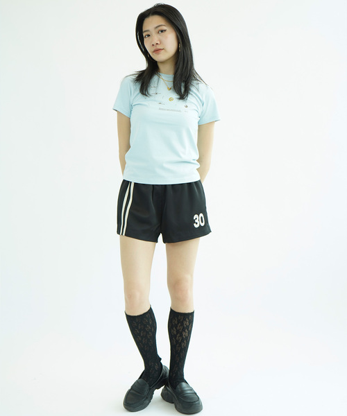 Kijun(キジュン)の「Kijun/キジュン Planet T-Shirt(Tシャツ/カットソー・レディース・スカイブルー/ホワイト・SMALL)」の12枚目の写真