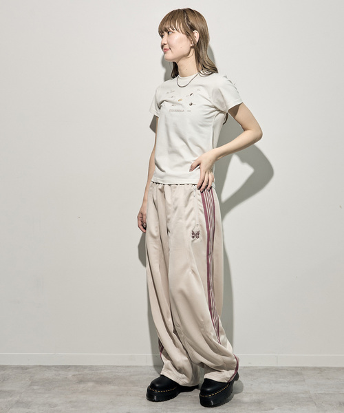 Kijun(キジュン)の「Kijun/キジュン Planet T-Shirt(Tシャツ/カットソー・レディース・スカイブルー/ホワイト・SMALL)」の4枚目の写真