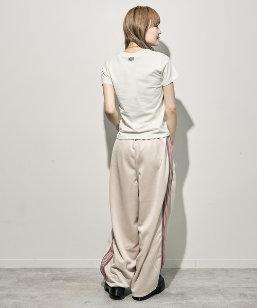 Kijun(キジュン)の「Kijun/キジュン Planet T-Shirt(Tシャツ/カットソー・レディース・スカイブルー/ホワイト・SMALL)」の7枚目の写真