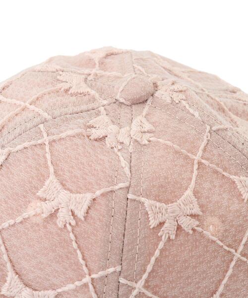 Green　Parks（グリーンパークス）の「・TORCH リボンジャカードキャップ（キャップ・レディース・ピンク/ブラック/ベージュ/グリーン系その他2・FREE）」の14枚目の写真