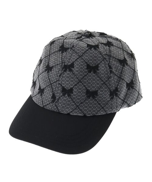 Green　Parks（グリーンパークス）の「・TORCH リボンジャカードキャップ（キャップ・レディース・ピンク/ブラック/ベージュ/グリーン系その他2・FREE）」の16枚目の写真