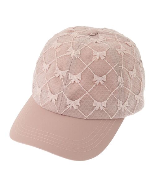 Green　Parks（グリーンパークス）の「・TORCH リボンジャカードキャップ（キャップ・レディース・ピンク/ブラック/ベージュ/グリーン系その他2・FREE）」の17枚目の写真