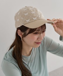 ・TORCH リボンジャカードキャップ