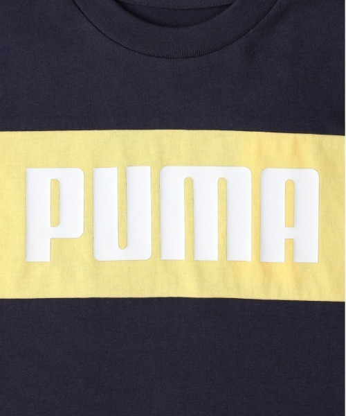 PUMA（プーマ）の「【PUMA】ブロック切り替えＴシャツ（Tシャツ/カットソー・キッズ・ブラック/オレンジ/ネイビー・160/150/140/130）」の5枚目の写真