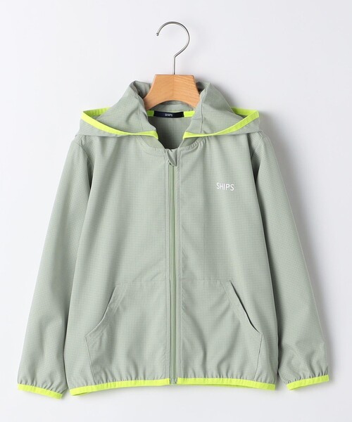 セール】SHIPS KIDS:140～160cm /〈UVカット〉ジップ パーカー