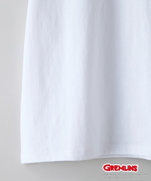 JEANS MATE(ジーンズメイト)の「【Gremlins/グレムリン】オリジナルデザインTシャツ ギズモ ドロップショルダー ビッグシルエット ユニセックス(Tシャツ/カットソー・メンズ・ベージュ系その他/パープル系その他/ブルー系その他2/ブラック系その他/ホワイト系その他2/ホワイト系その他3/ブラック系その他3/ベージュ系その他3・MEDIUM/X-LARGE/LARGE/SMALL)」の15枚目の写真