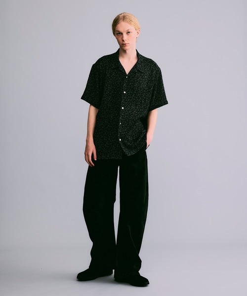 NOISE MAKER（ノイズメーカー）の「ストレッチシアーサッカーオープンカラーシャツ【MADE IN JAPAN】（シャツ/ブラウス・メンズ・グレー・L/M/XL）」の7枚目の写真