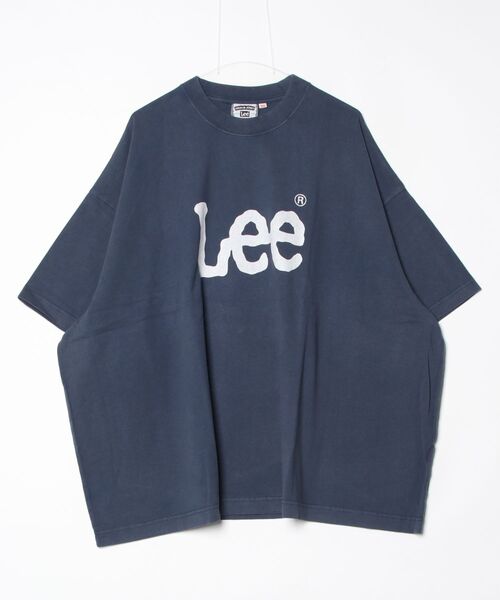 Lee(リー)の「LEE / SUPERSIZED LEE LOGO S/S TEE / LT3196(Tシャツ/カットソー・レディース・ブラック/ホワイト/グレー/ネイビー・FREE)」の4枚目の写真