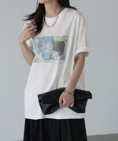 HUG.U(ハグユー)の「選べる プリントTシャツ 半袖ver.(Tシャツ/カットソー・レディース・A/E/B/C/D/F/G・FREE)」の3枚目の写真