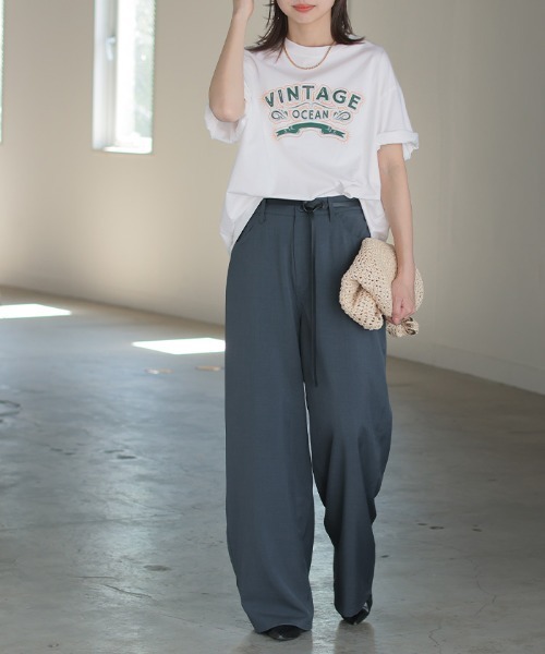 HUG.U(ハグユー)の「選べる プリントTシャツ 半袖ver.(Tシャツ/カットソー・レディース・A/E/B/C/D/F/G・FREE)」の19枚目の写真