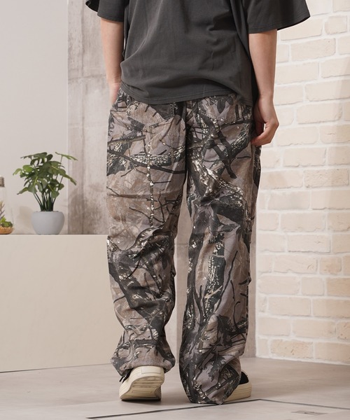 Laufer(ロイファー)の「【Laufer】 カモフラ柄 パラシュートパンツ / Camouflage Parachute Pants(その他パンツ・メンズ・グリーン系カモフラージュ/ブラウン系カモフラージュ・L/M)」の19枚目の写真