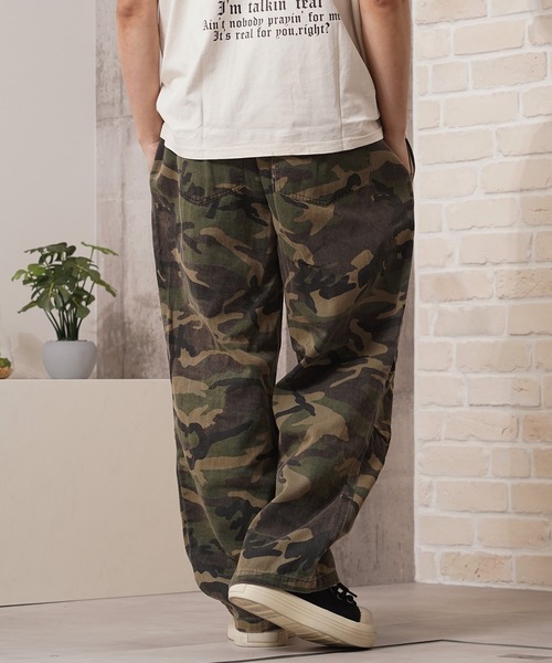 Laufer(ロイファー)の「【Laufer】 カモフラ柄 パラシュートパンツ / Camouflage Parachute Pants(その他パンツ・メンズ・グリーン系カモフラージュ/ブラウン系カモフラージュ・L/M)」の13枚目の写真