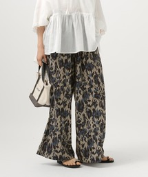 BAYFLOW | [夏も快適な肌ざわり]アソート柄リラックスパンツ(その他パンツ)