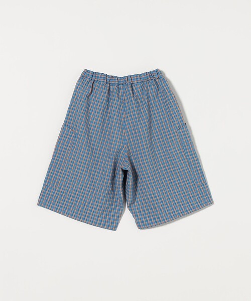 Emi38GREEN LABEL RELAXING 男の子　120 セール】チェック ビッグポケット ショートパンツ / キッズ
