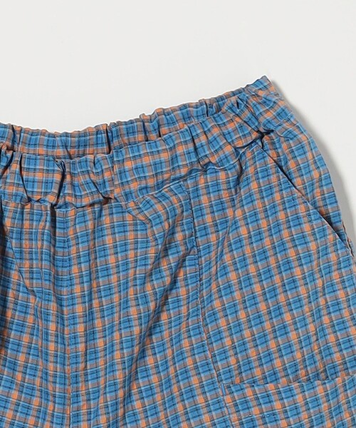 Emi38GREEN LABEL RELAXING 男の子　120 セール】チェック ビッグポケット ショートパンツ / キッズ