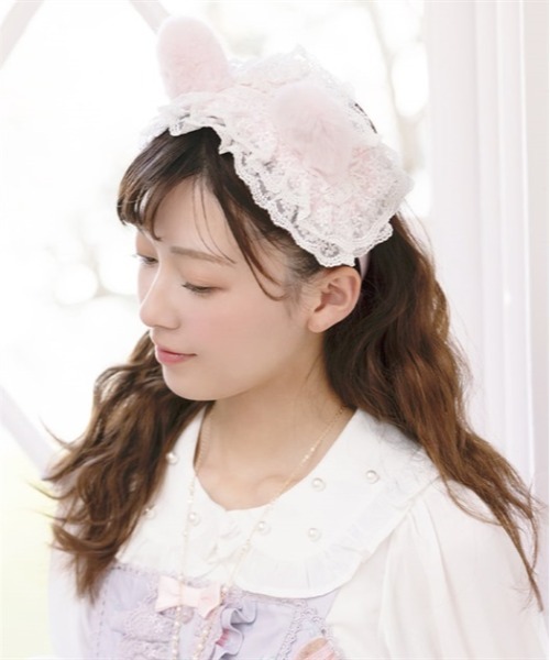 Chalmiere（シャルミエール）の「ハッピードリームキティヘッドドレス