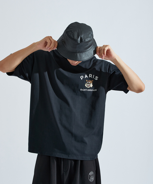 PARIS SAINT-GERMAIN（パリサンジェルマン）の「【Paris Saint-Germain】カレッジロゴ刺しゅう Tシャツ（Tシャツ/カットソー・メンズ・ブラック/ホワイト/ライトグレー・LARGE/MEDIUM/SMALL/X-LARGE）」の7枚目の写真