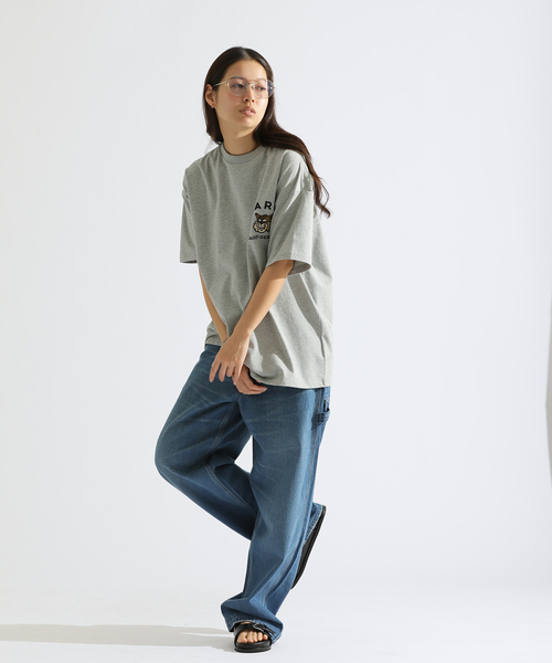 PARIS SAINT-GERMAIN（パリサンジェルマン）の「【Paris Saint-Germain】カレッジロゴ刺しゅう Tシャツ（Tシャツ/カットソー・メンズ・ブラック/ホワイト/ライトグレー・LARGE/MEDIUM/SMALL/X-LARGE）」の19枚目の写真