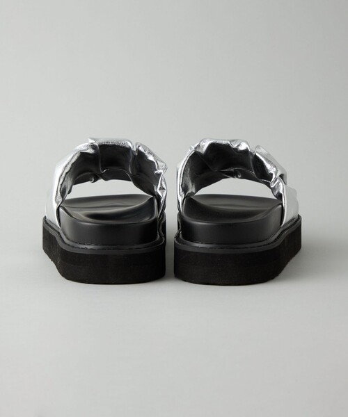 CITEN（シテン）の「＜CITEN＞シャーリングフットベッドサンダル（サンダル・レディース・ブラック/シルバー・S/M/L）」の17枚目の写真